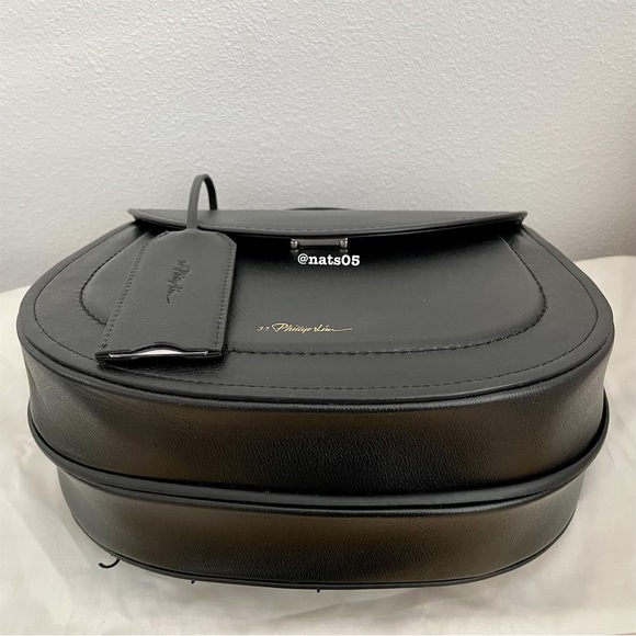 ☀️NEW☀️ 3.1 Phillip Lim Hudson Saddle Bag Black - Picture 6 of 9